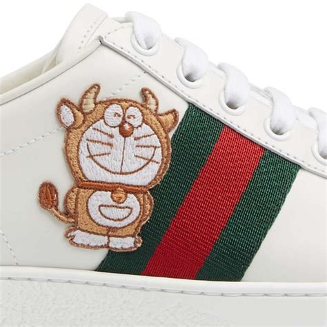 doraemon gucci fake|Gucci Doraemon ace shoes.